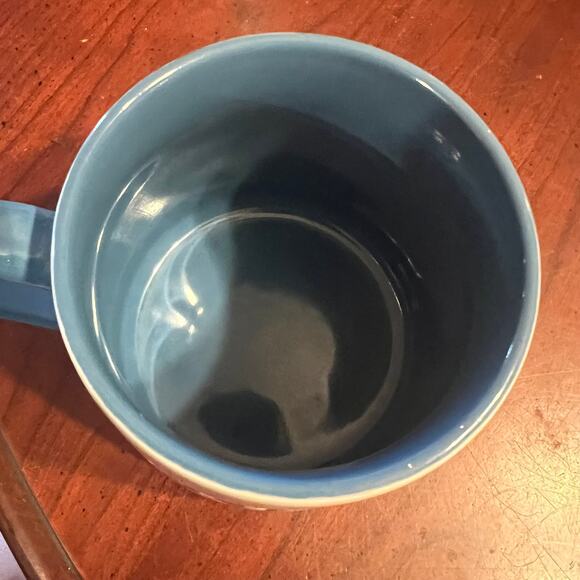 Disney Stitch Laughing Coffee Cup Mug White and Blue Lilo and Stitch Disneyland - Picture 5 of 6